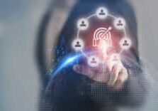 Ecosystem business and partnerships concept. Business collaboration strategies. The complex network of organizations to create value for customers, suppliers, and other stakeholders.